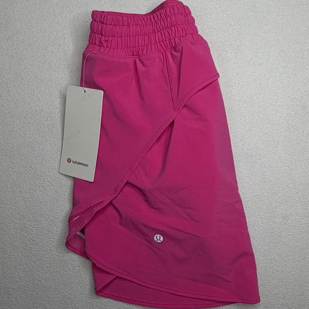 ✨NWT•Lululemon Hotty Hot High-Rise Skirt *Long•Sonic Pink💞